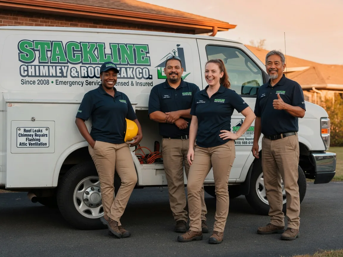Chimney flashing repair company in Claxton, GA